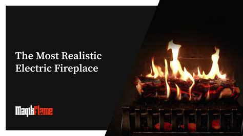Magic flame fireplace